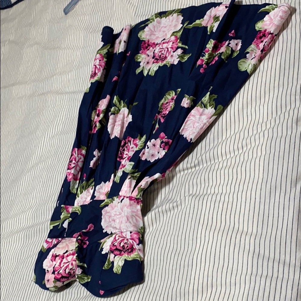 A colorful mini dress